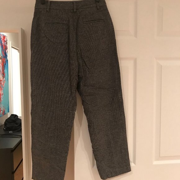 Aritzia Wilfred Tie-Front Wool Pants - Picture 4 of 5